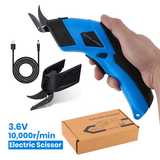 Electric Scissors for Fabric, Leather, Cardboard, Cloths Cutting Machine