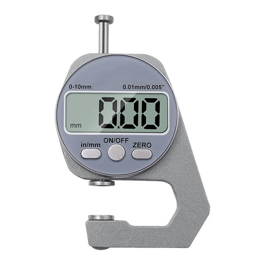 LCD 0-10mm Electronic Digital Thickness Gauge Micrometer Measure Tool
